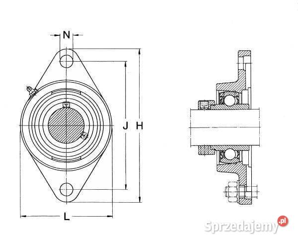 Obudowa łożyska kpl SKF FYTB30FMSKF małopolskie Kamionna