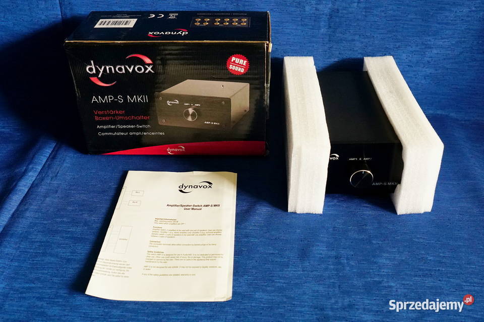 Dynavox AMPS MKII przełącznik Pozostałe Kraków
