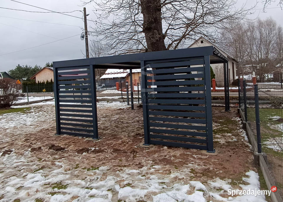 Carport PREMIUM Wiata samochodowa 5x5 dodatkowa blacha Rzeszów