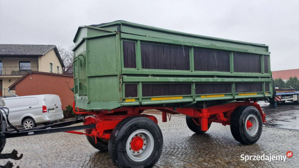Przyczepa transportowa Welger Przyczepa Welger opolskie Głogówek