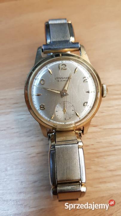 Unisex mechaniczny zegarek Junghans Vintage Antyki sprzedam