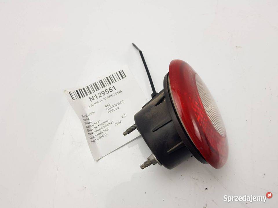 LAMPA W KLAPE LEWA HHR 22 Lipno