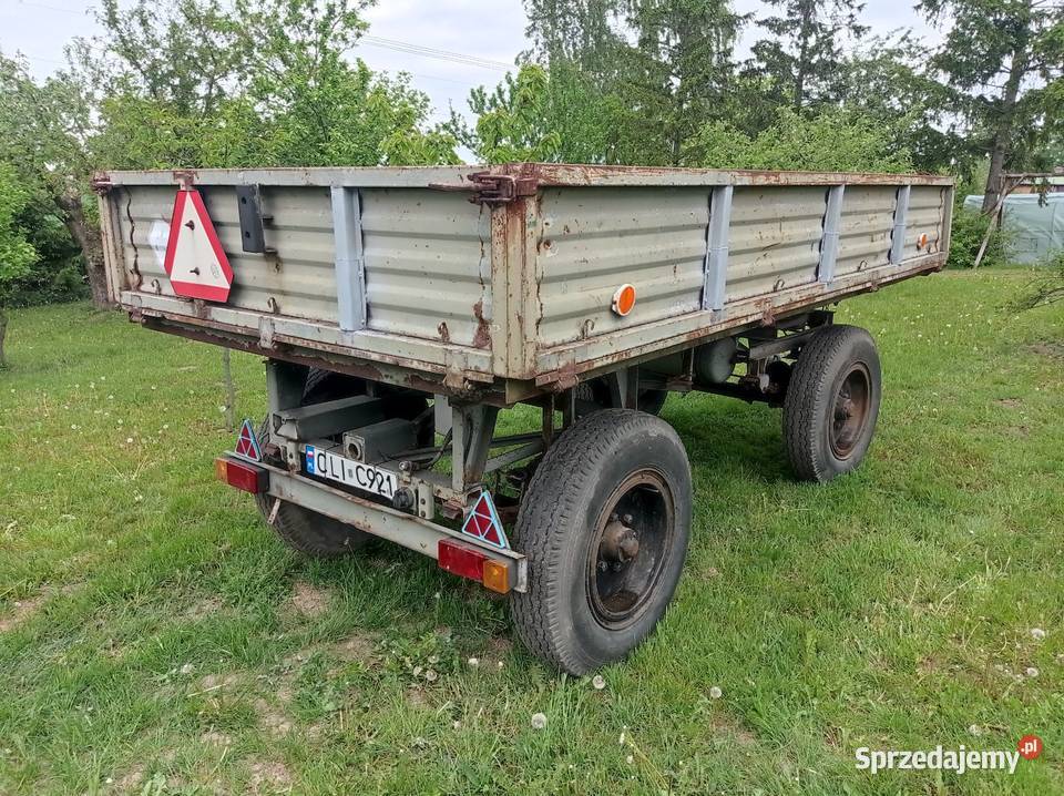 Przyczepa wywrotka d 732 Krążno