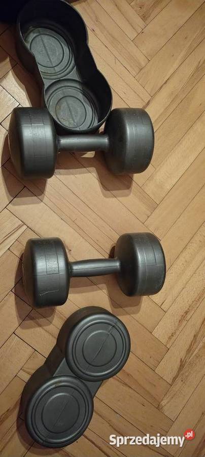 Hantle ciężarki kompozytowe 2x 5 łącznie 10 podkarpackie Mielec