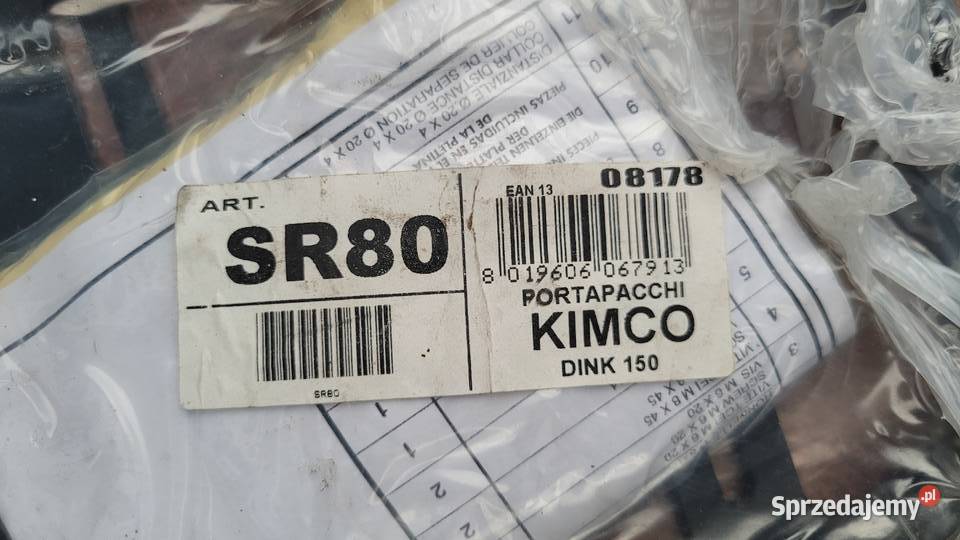 NOWY Bagaznik Stelaz do KYMCO DINK wszystkie