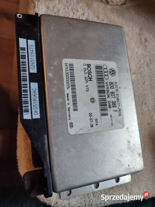 Sterownik ESP audi s6 c5 8d0 907 389 f Pozostałe Garwolin