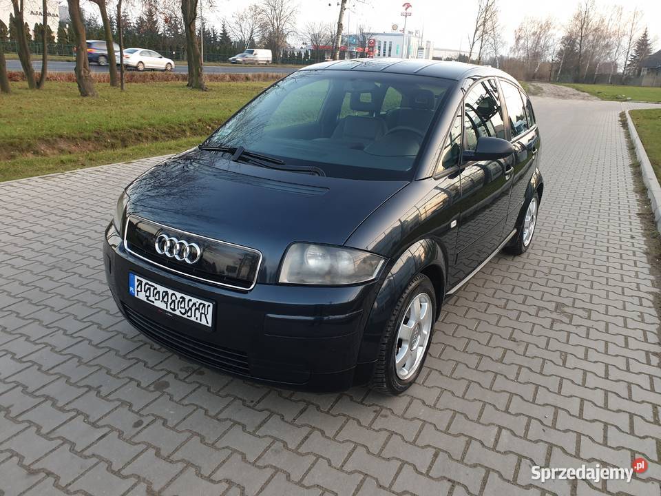 Audi A2 14TDI2000r Klima PodgrzFotele Książka ABS wielkopolskie Poznań
