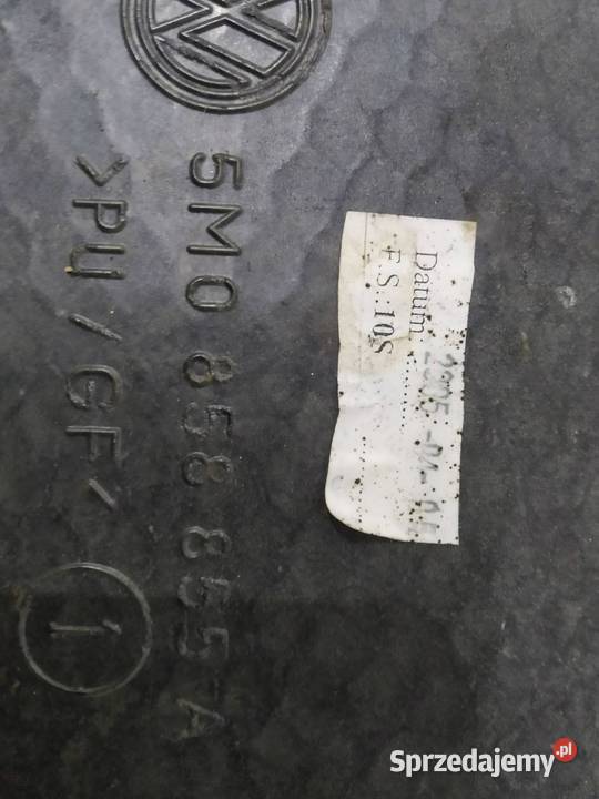 PODŁOGA BAGAŻNIKA DYWAN WYKŁADZINA PLUS VW