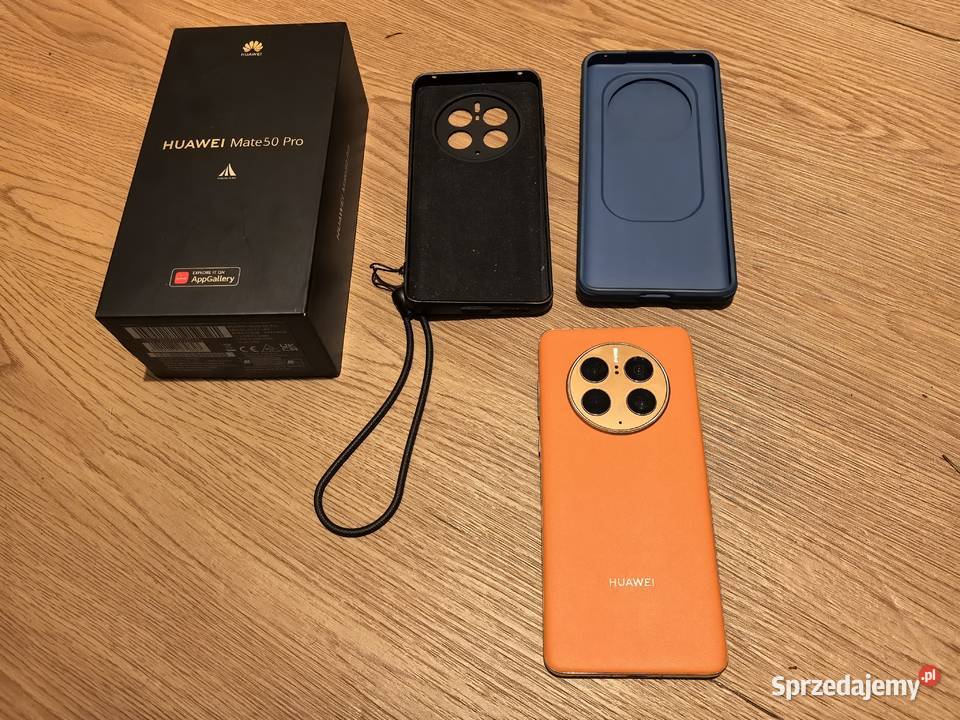 Hyuawei Mate 50 PRO Pomarańczowy Pełen Zestaw Poznań