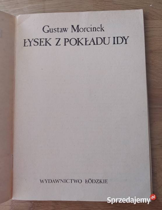 ŁYSEK Z POKŁADU IDY Gustaw Morcinek literatura piękna - proza polska Hajnówka