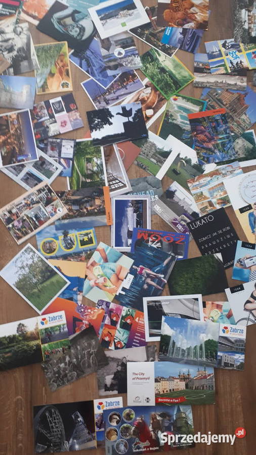 Kolekcja około 250300 pocztówek promocja Gliwice