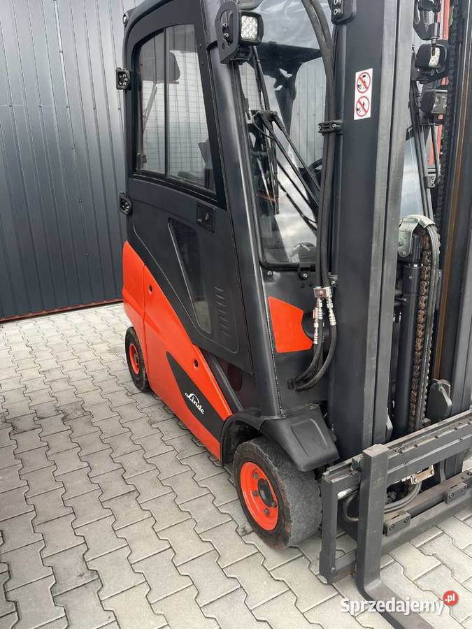 Wózek widłowy Linde H16 niski przebieg gaz Józefów nad Wisłą