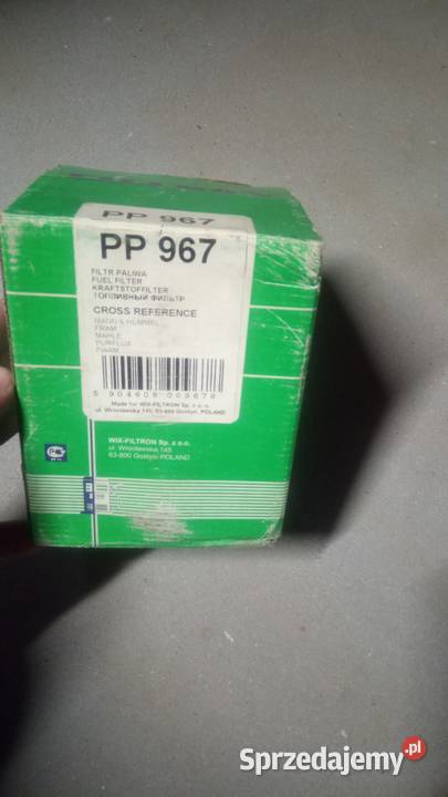 Filtr paliwa pp 967 łódzkie Opoczno sprzedam