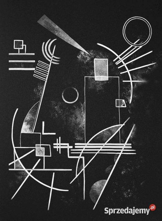 Wassily Kandinsky obraz ręcznie grawerowany Sandomierz