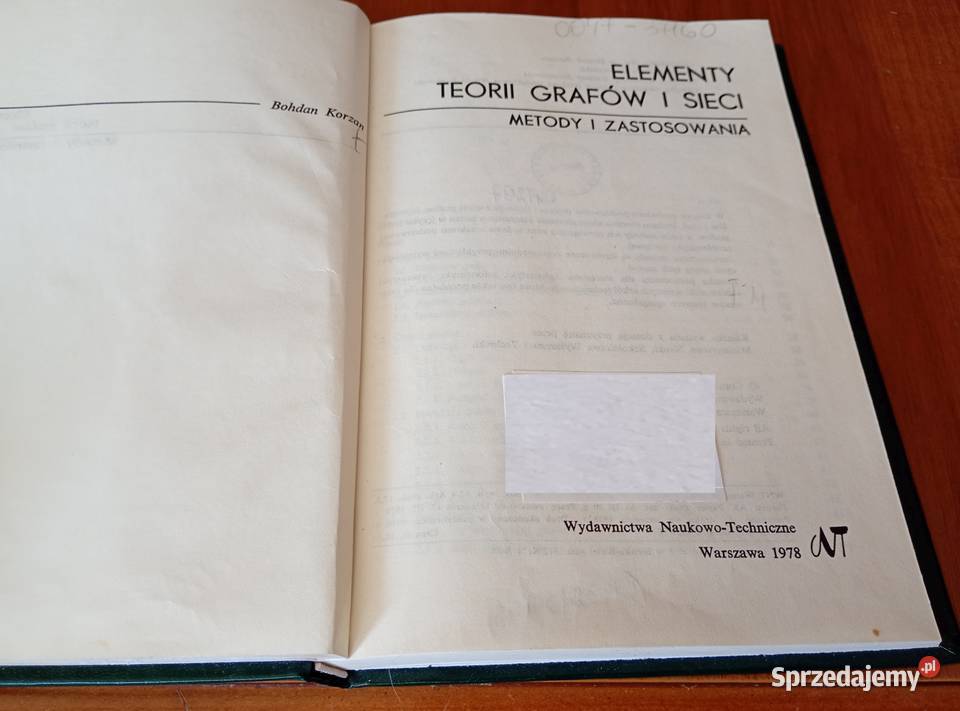 Elementy teorii grafów i sieci metody i tradycyjny podręcznik