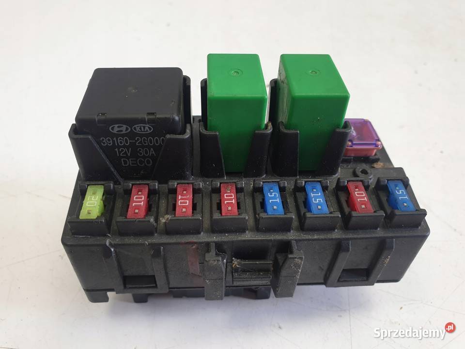 SKRZYNKA BEZPIECZNIKÓW Kia Sorento II 22 CRDI osobowe Rudka