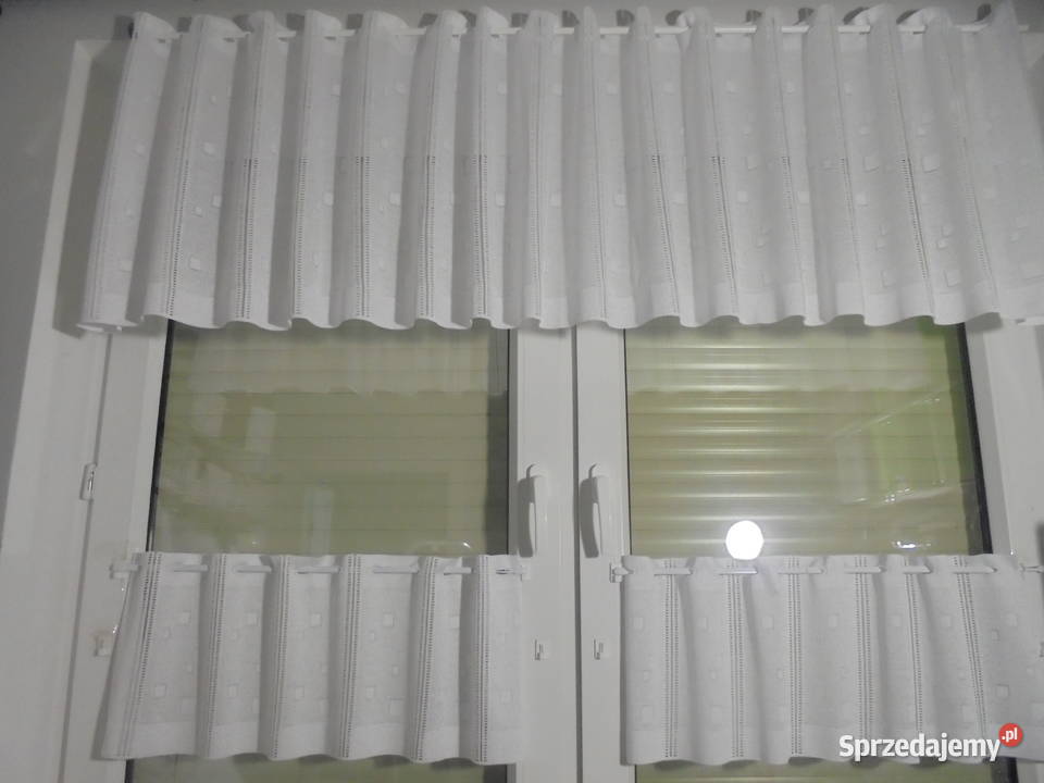 komplet na okno z żakardu góra 26051 dół 2x10030 Włocławek sprzedam
