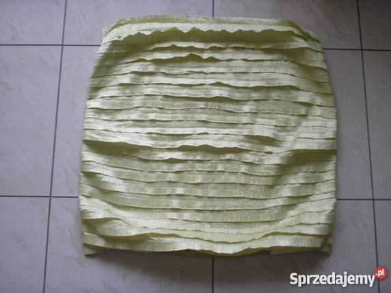 Pistacjowa poszewka na poduszkę jasiek 60 x 60 sprzedam