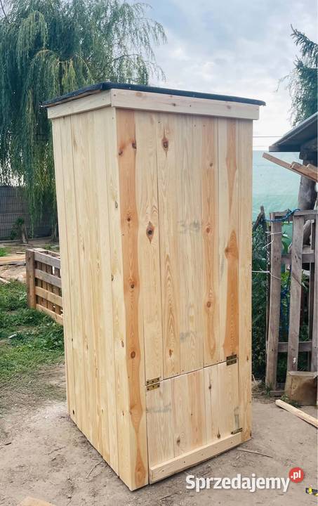 WC drewniane wychodek Pacyna