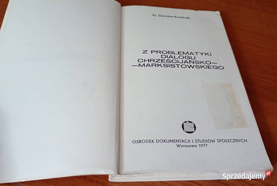 Z problematyki dialogu chrześcijańsko