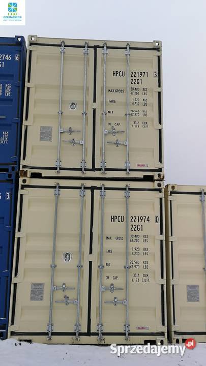 Kontener morski magazynowy 20DC 6m nowy Sandomierz