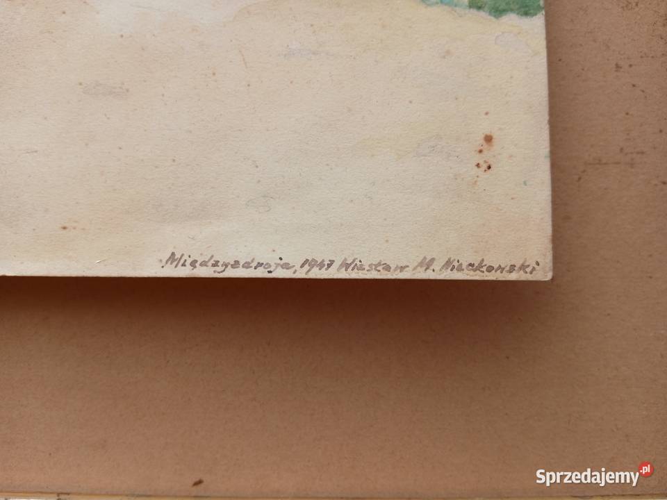 Stary obraz Wiesław Mldner Nieckowski Warszawa