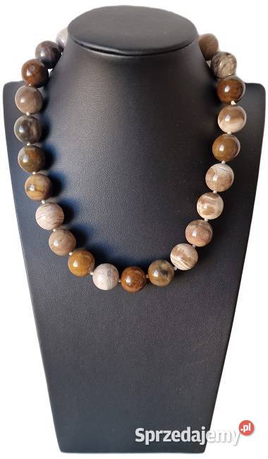 JASPIS NATURALNY NASZYJNIK SYBERYJSKIE