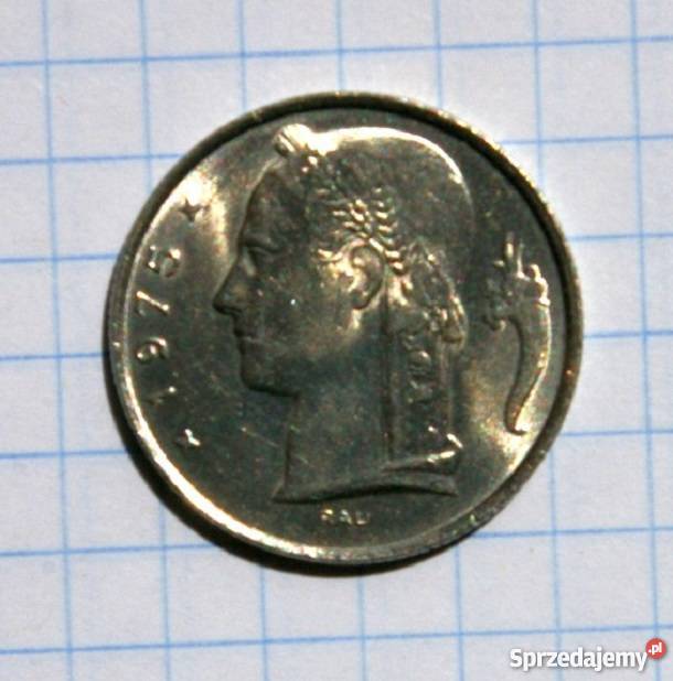 5 FRANKÓW 1975 BELGIA Piszczac