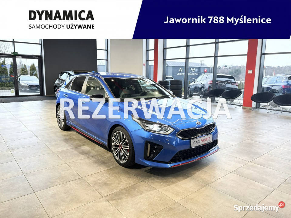 Kia Ceed VAT 23 GT 16TGDI 204 DCT 2019 r salon I Myślenice