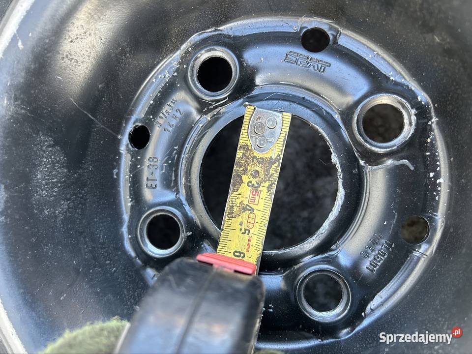 Koło dojazdowe r14 vw 4x100 Seat Świebodzice