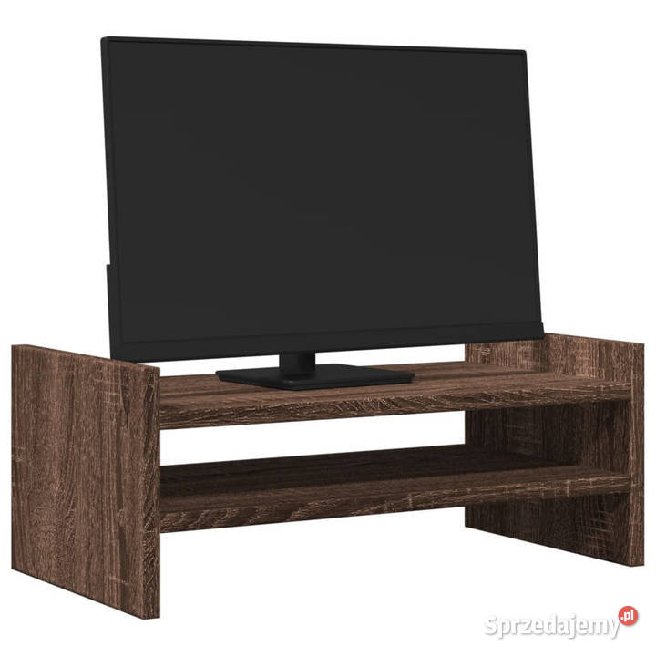Podstawka pod monitor brązowy dąb 50x27x20