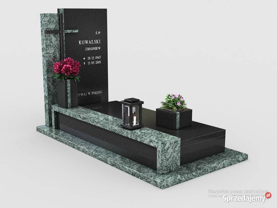 Nowoczesne nagrobki województwo Toruń