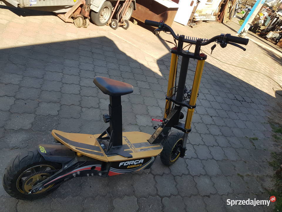 Skuter Hulajnoga elektryczna Forca Bossmans Pojazdy elektryczne Trzcianka sprzedam