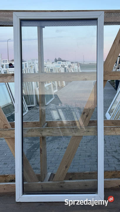 OKNA KacprzaK Witryna 83X164 FIX Używany PCV Lublin