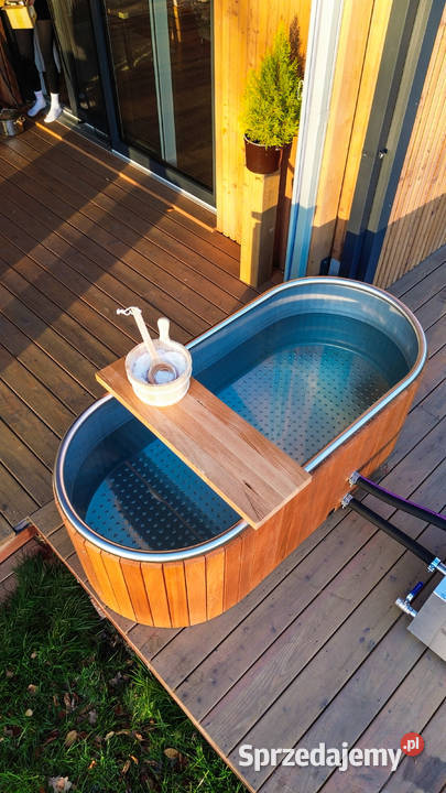 Balia ogrodowa ze stali nierdzewnej 180x80x66 sprzedam