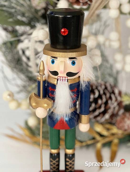 DZIADEK DO ORZECHÓW DREWNIANA FIGURKA sprzedam