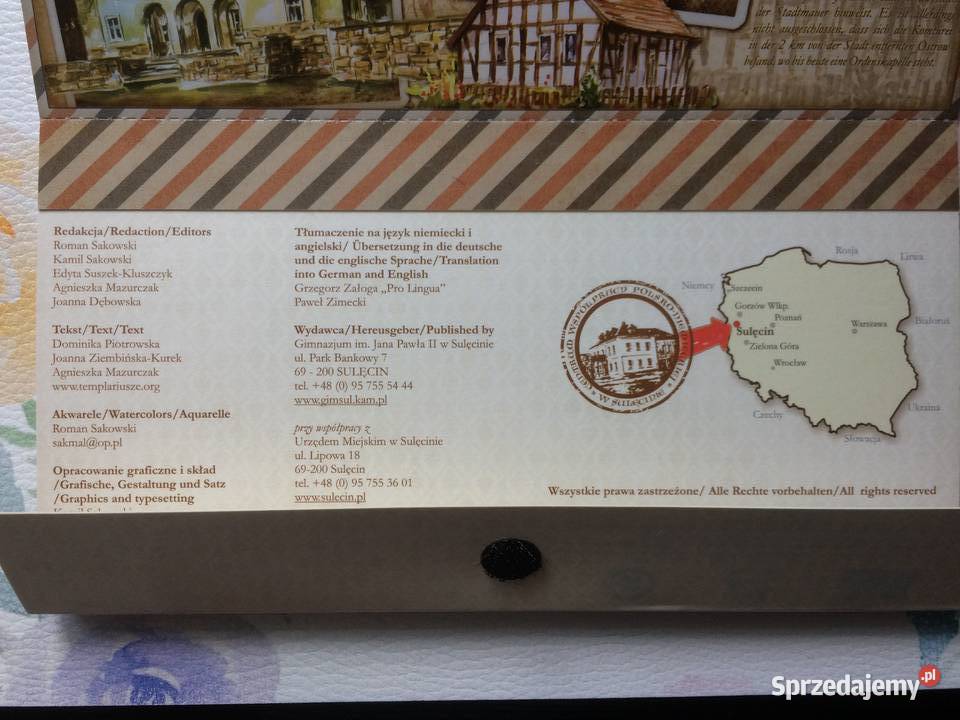 1229 SULĘCIN Szlak Joanitów Widokówki Szczecin