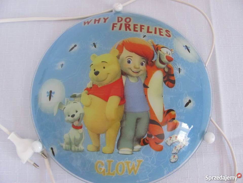 kinkiet z Kubusiem Puchatkiem lampka nocna Dom i Ogród Zamość