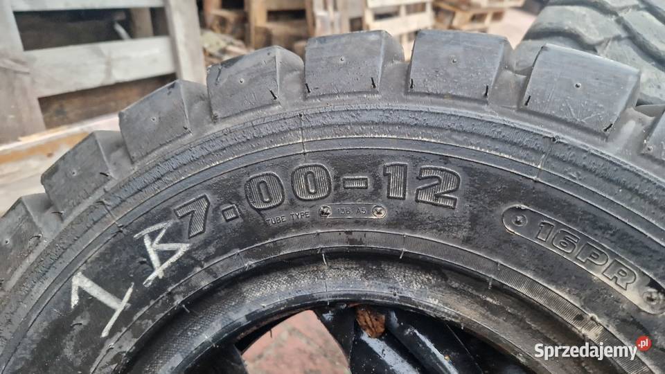 70012 wózek widłowy Opony rolnicze warmińsko-mazurskie Nowe Miasto Lubawskie