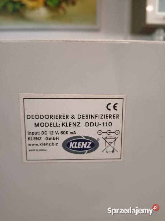 Maszyna do dezynfekcji obuwia itp Pysznica