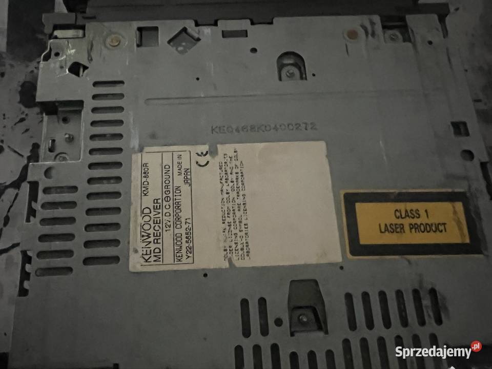 Kenwood kmd860r retro vintage made in japan Starogard Gdański