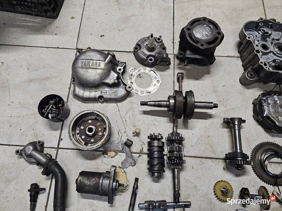 Yamaha TZR 80 silnik części wał głowica cylinder Pozostałe