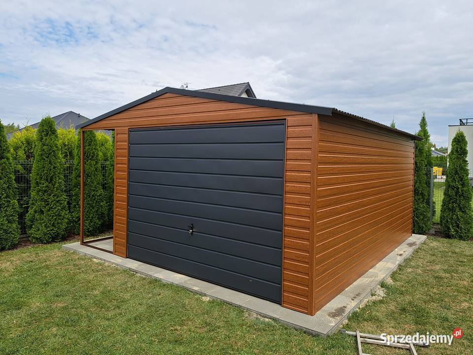 Wzmacniane garaże blaszane wszystkie wymiary Brodnica
