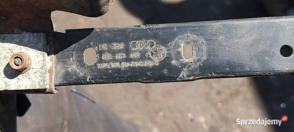 BELKA ZDERZAKA PRZÓD AUDI A8 D3 4E0807111A Pozostałe