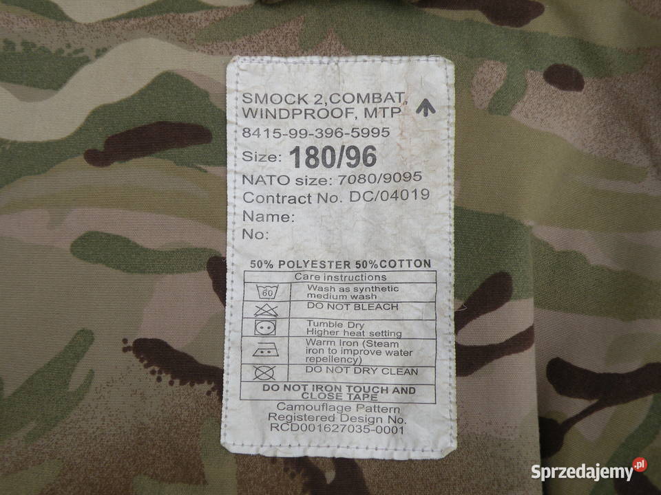 Parka Smock 2 MTP 18096 dolnośląskie Wrocław