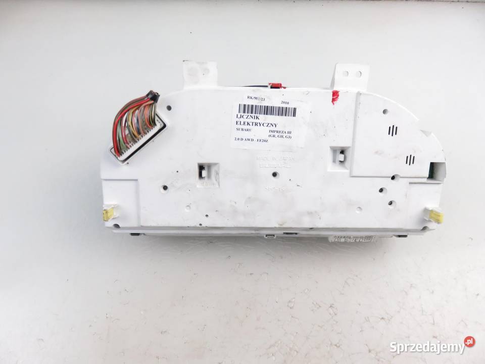 LICZNIK SUBARU IMPREZA III 20 D 85003FG910 małopolskie