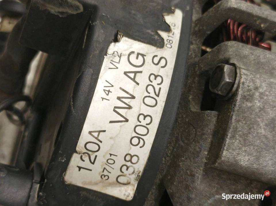 ALTERNATOR 038903023S 19 TDI Skoda Octavia I osobowe
