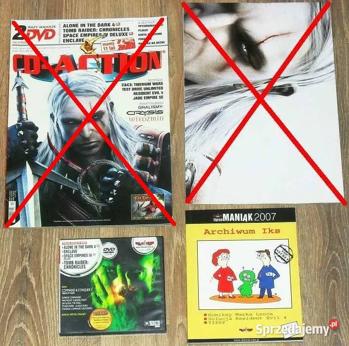 Magazyn CDACTION dodatki płyty plakaty ISBN 9771426291709 Gliwice