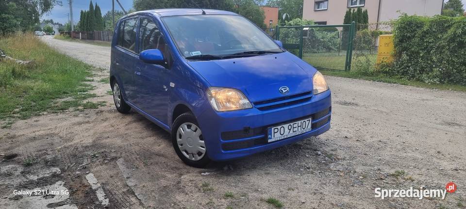 DAIHATSU Cuore 2006 10 Benz Klima przebieg 56 989cm3 Dąbrówka