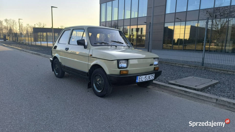 Fiat 126 6503 1987r 3wł 65 Sprawny Zadbany Pabianice